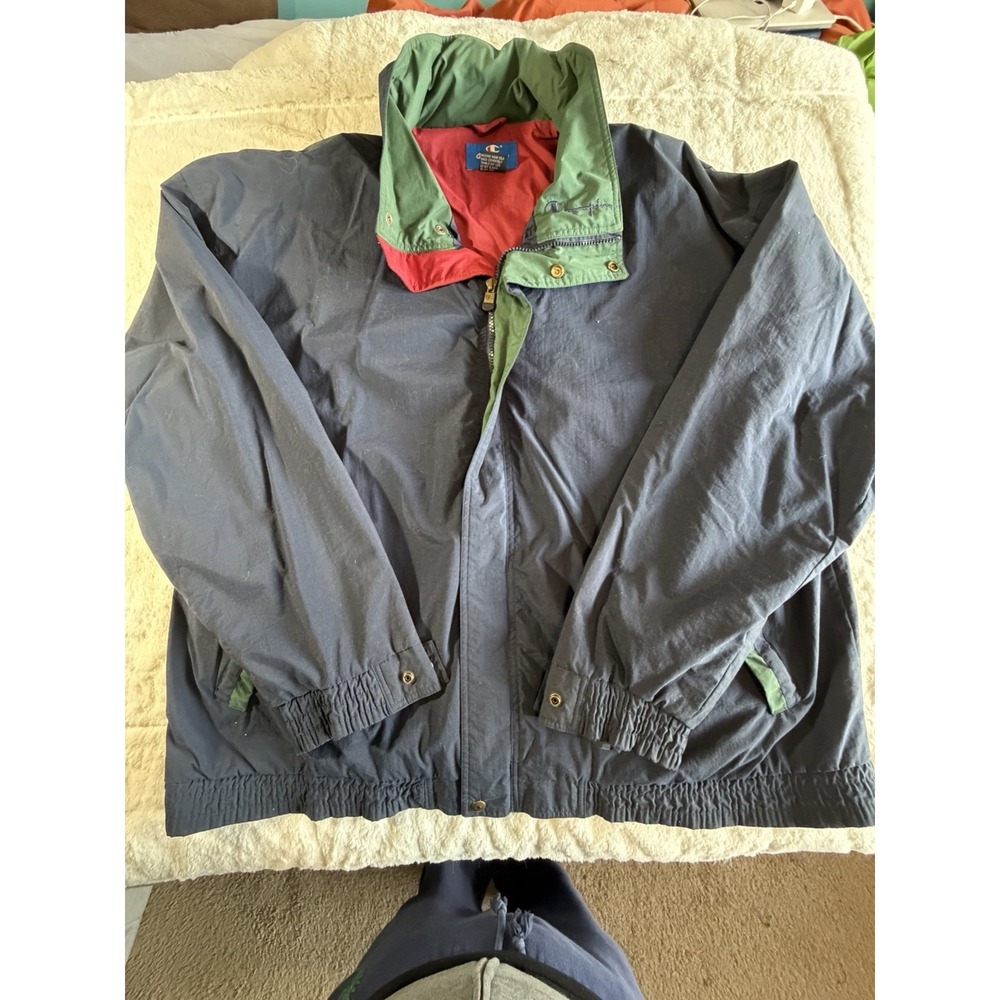 Vintage 90s  Champion‎ Jacket Sz 2XL